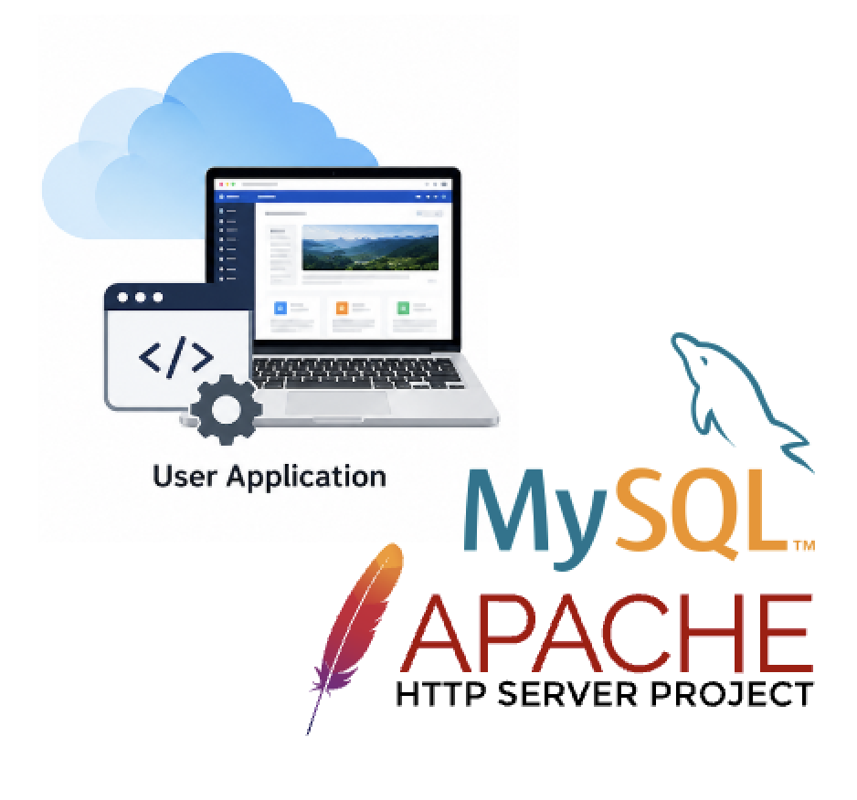 가상화 클라우드 및 어플리케이션 성능 모니터링 — 사용자 어플리케이션, MySQL, Apache 등 Web/WAS/DB 모니터링 대상